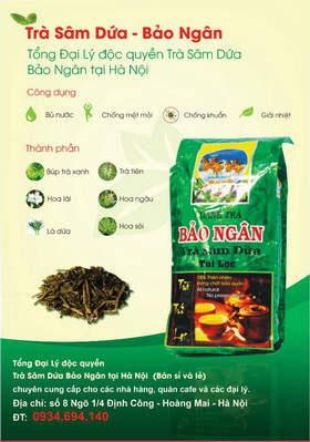 Trà Sâm Dứa